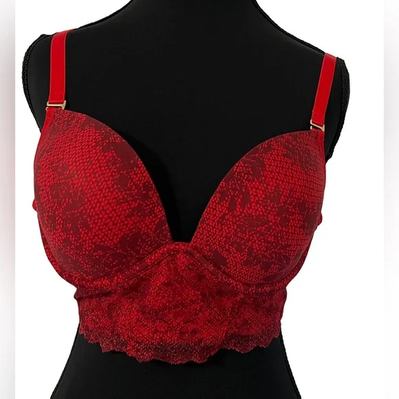 Leonisa Chic, comfortable and sexy red strapless bra - Picture 2 of 12